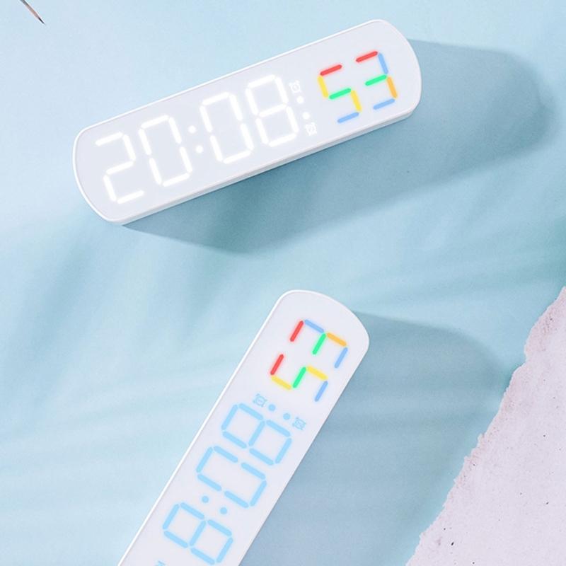 LED Clock  Table Clock LED Digital Alarm with Temperature Display Perfect for Bedroom Room Home Decorations