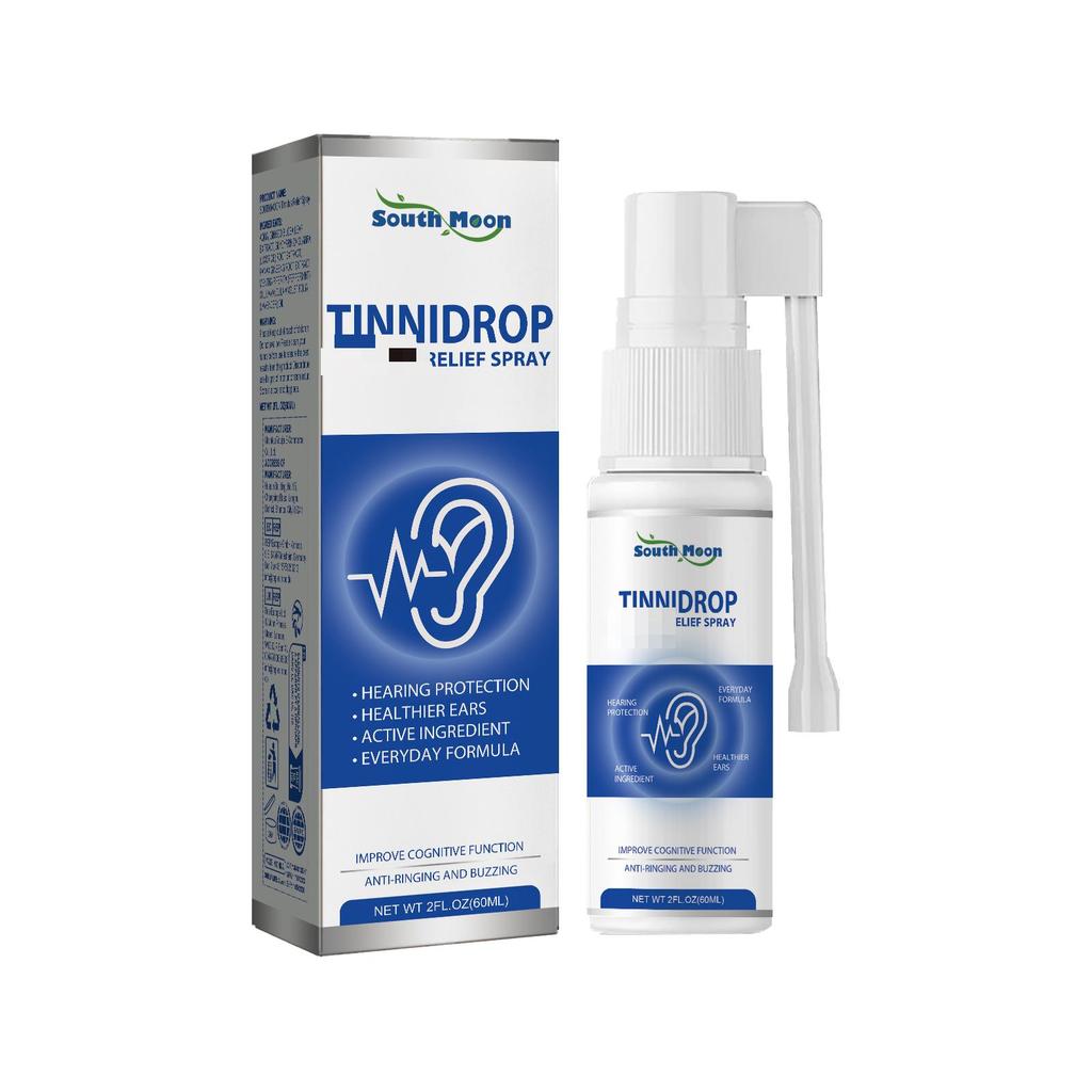 Ear Ringing Relief Spray Relieve  Discomfort Earache Itchy Alleviate Deafness Prevent Hearing Loss Earwax Removal Liquid