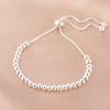 925 Silver Blue White Crystal Bracelets For Women Luxury Sparkling Double Layer Star Bracelets Elegant Jewelry