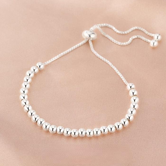 925 Silver Blue White Crystal Bracelets For Women Luxury Sparkling Double Layer Star Bracelets Elegant Jewelry