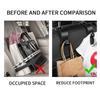 2/4Pcs Car Seat Headrest Storage Hanger Rear Seat Hooks Auto Seat Organizer Holders For Jeep Renegade Wrangler jk Compass Grand AMP1