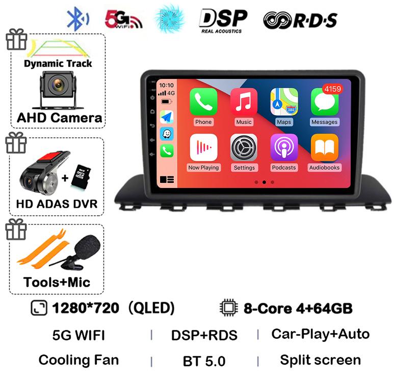 Android 14 Carplay Auto WIFI+4G For Hyundai HB20 2021 2020 Autoradio Navigation Multimedia Video Player 2Din DVD Car Stereo GPS