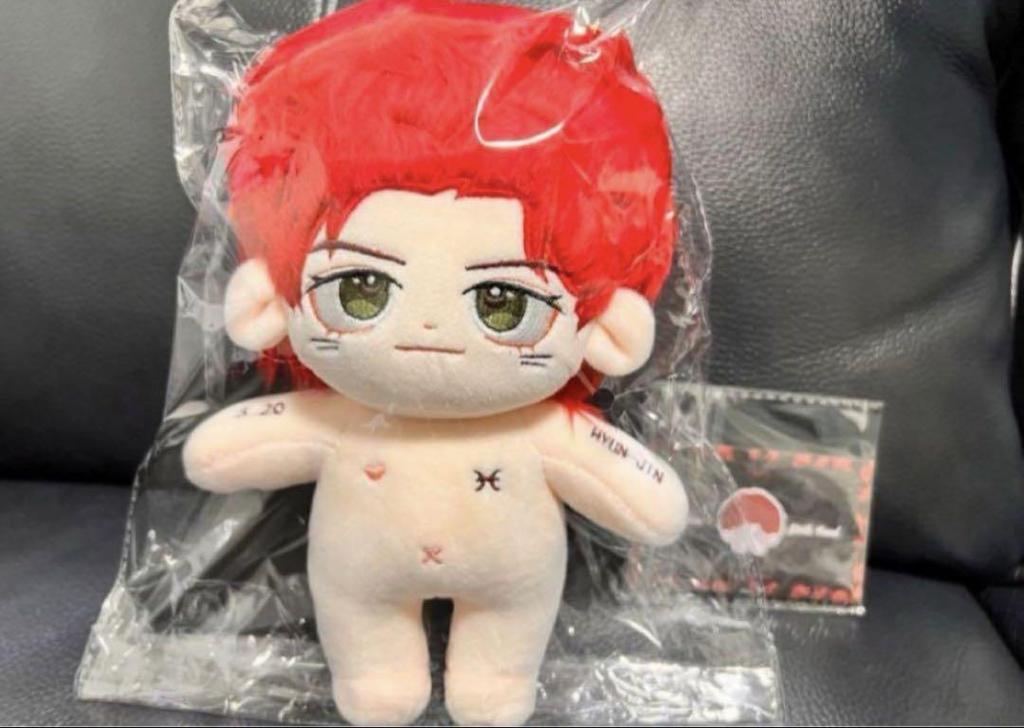 [USED] Stray Kids Hyunjin Plush Toy, 20cm, Master, Authentic "232