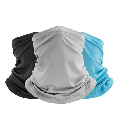 Outdoor Breathable Sunscreen Fishing Magic Face Scarf Neck Cover Riding Mask Head Cover Breathable Ice Silk Sports Turban Scarf