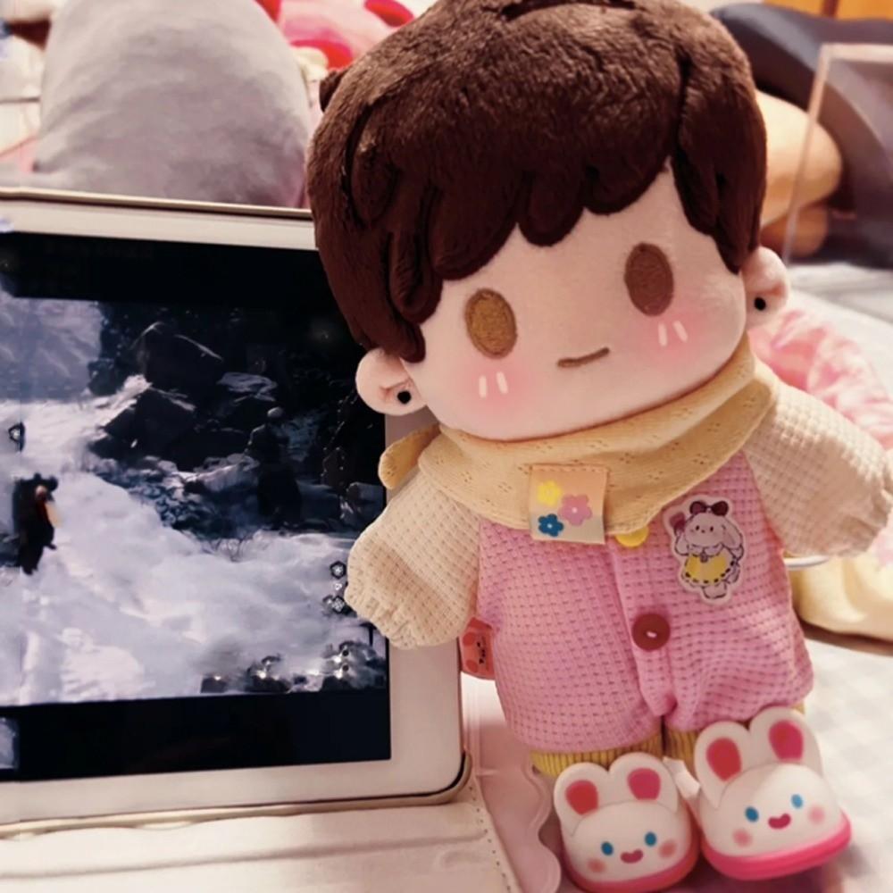 Bib 20cm Cotton Doll Clothes Jumpsuit Cotton Doll's Clothes Cute Doll Clothes  20cm Cotton Doll