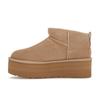 UGG Classic Ultra Mini Platform Boot Sand Women Sneakers Brown 1135092-SAN