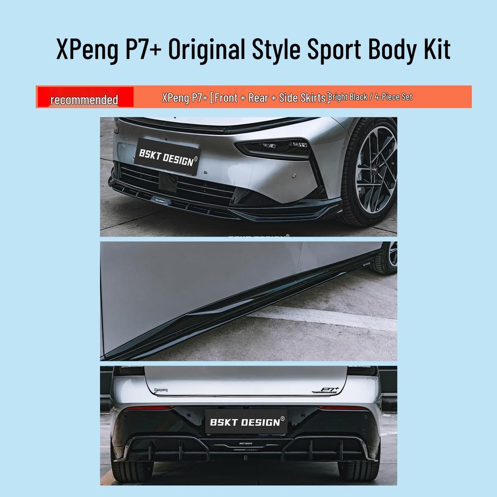 Xiaopeng P7+ Sport Rear Spoiler No-Drill Car Accessory