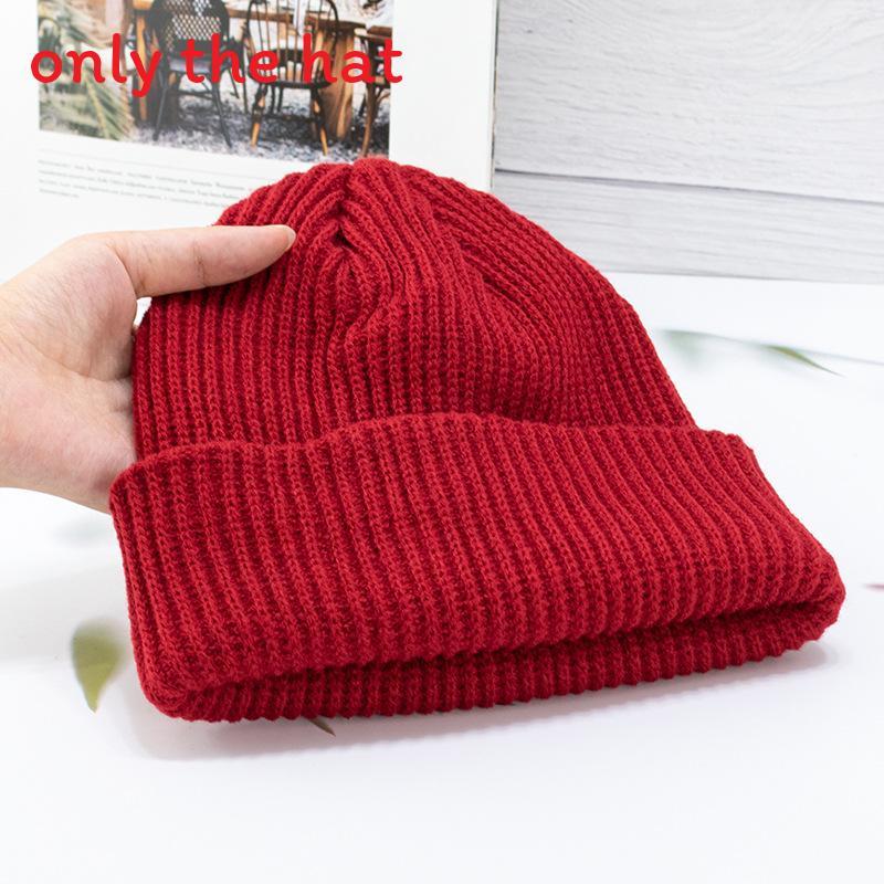 Gestrickte Mütze für den Winter mit atmungsaktiven und winddichten Eigenschaften für Damen und Herren