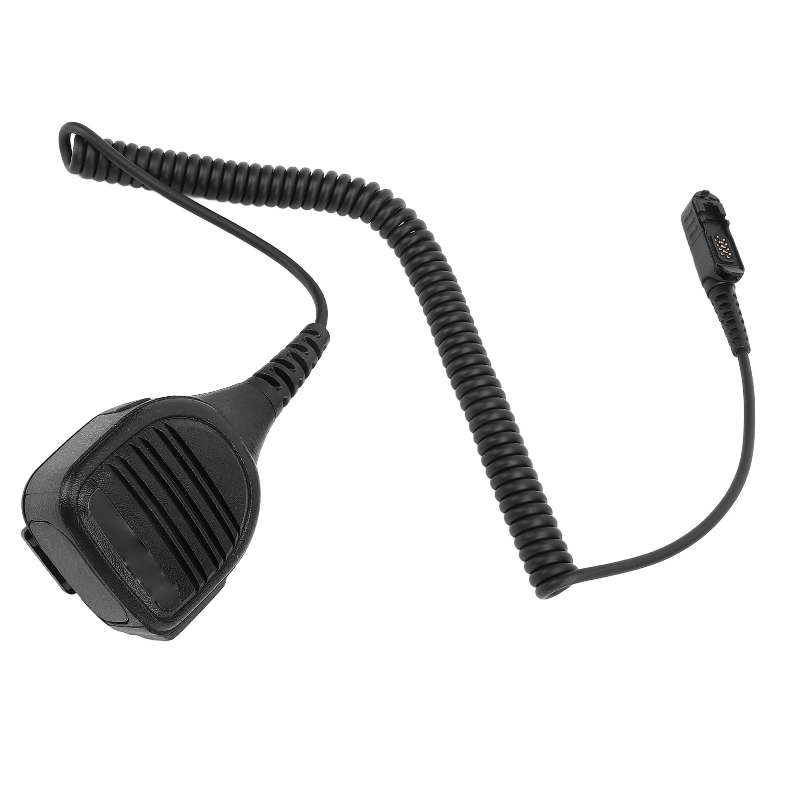 

Удаленный микрофон-динамик PMMN4076A Микрофон с кнопкой PTT Наплечный микрофон Разъем 3,5 мм для XPR3000 XPR3300