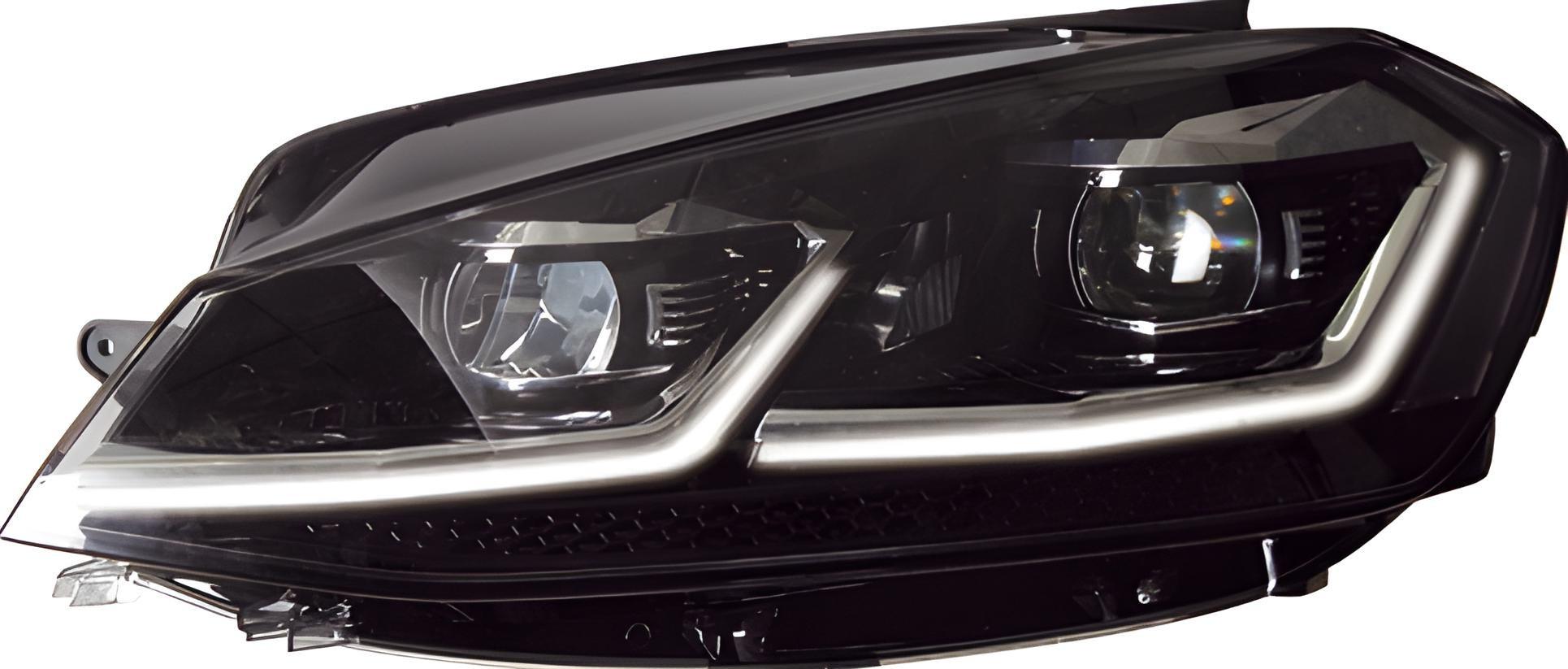 

Передні фари Silver (2017-2020, 2 шт) для Volkswagen Golf 7/E-Golf