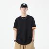 Kunhai Pengyun Men's Color Block Summer Heavyweight Neutral T-Shirt