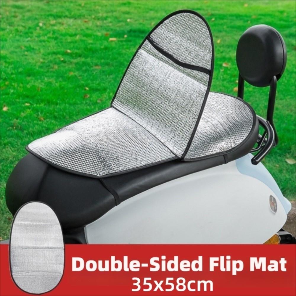 Aluminum Foil Reflective Heat Electric Scooter Heat Insulation Pad Sunproof Seat Cushion Outdoor