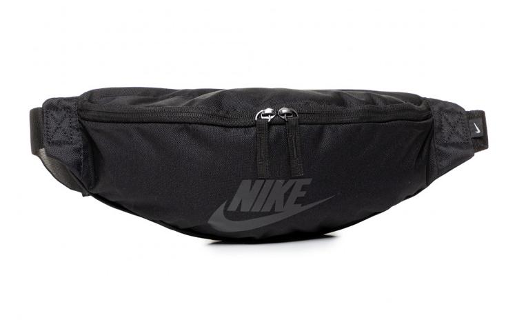 Nike Heritage Fabric Sling Bag, Crossbody Bag, Fanny Pack Regular Unisex Black CK0981-018