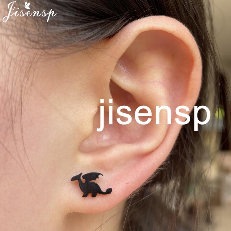 Multiple Stainless Steel Earings Fashion Jewelry Small Animal Ear Studs Music Leaf Fairy Hummingbird Earrings Pendientes Gift