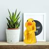 Model Thinking Duck Statue Sensory Toy Funny Animal Decorations  Children Toys