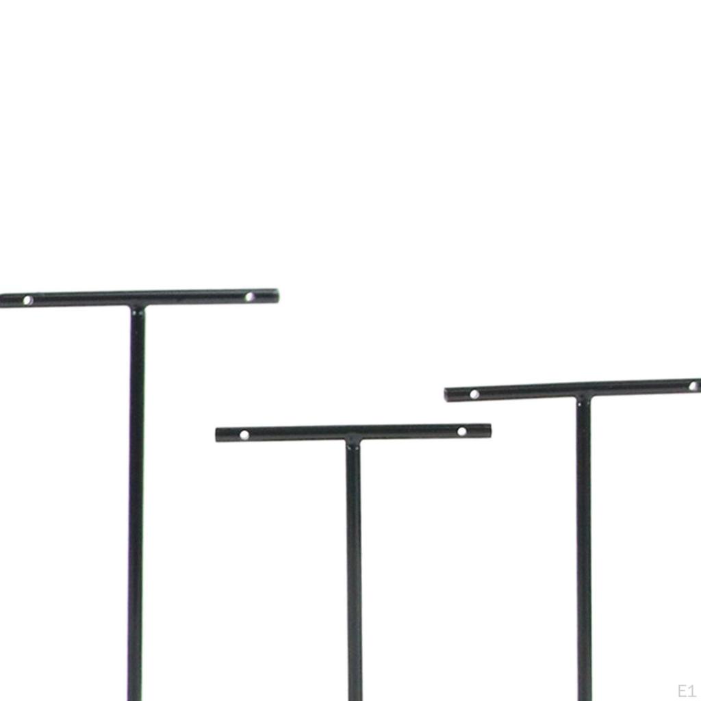 Kolczyki do stojaków na biżuterię metalową Witryna wystawowa