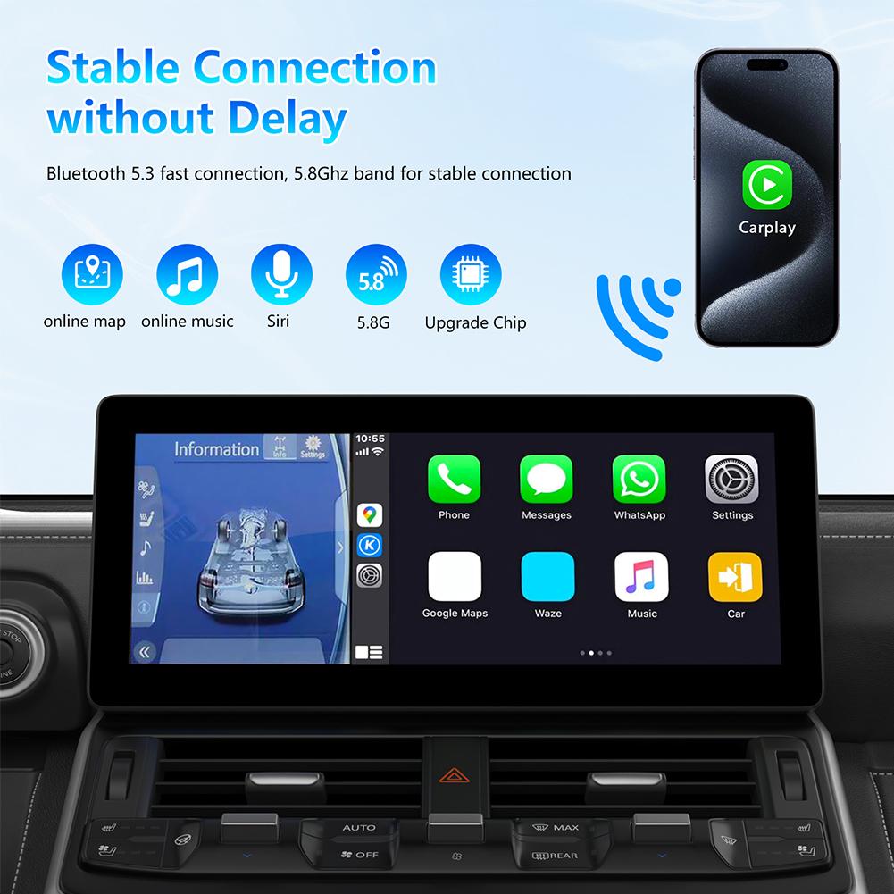 Wireless CarPlay & Android Auto Adapter Wireless Carplay Adapter Smart Box