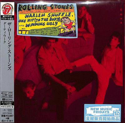 CD ROLLING STONES  Dirty Work Limited EditionSHMCD UICY79249 POLYDOR 2020 Japan Obi Rock