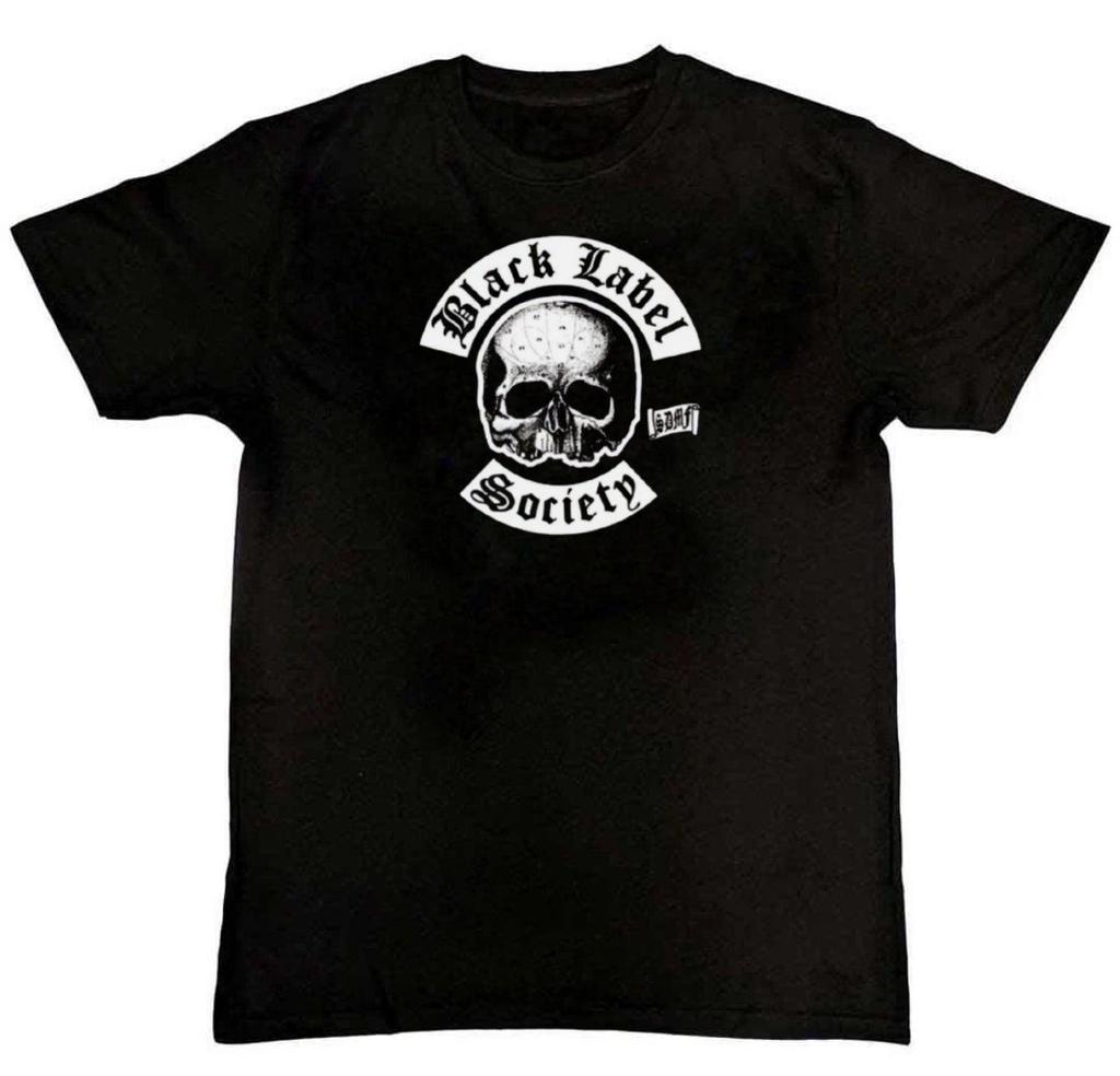 Black Label Society Logo Band Grafikdruck T-Shirt