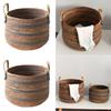 Durable and Portable Storage Basket Functional and Decorative Organizer Holder for a Well Ordered Living Environment