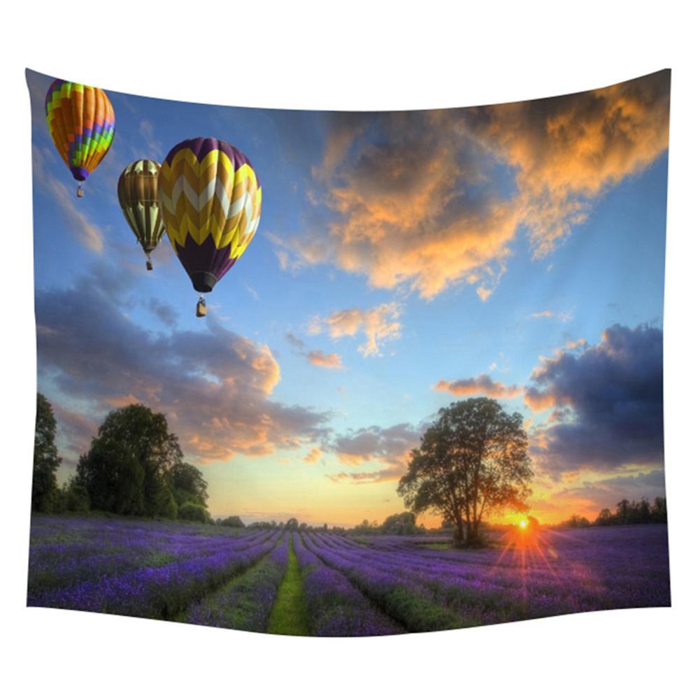 Future Technology Exploration Cartoon Pattern Tapestry Wall Hanging Tapestry for Home Decor