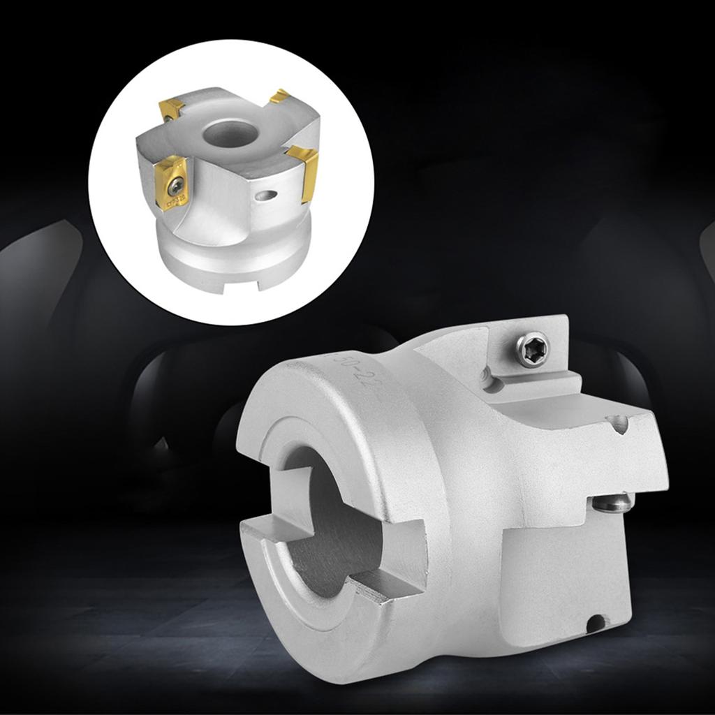 BAP400R 50 22 4T 90 Degree Right Angle Shoulder Face Mill Head CNC Milling Cutter