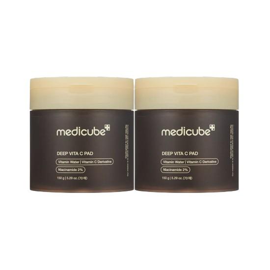 Medicube Toner Pad Collection 2set  (Exosome Cica / Zero Pore / Deep Vita C / Red Succinic Acid / PDRN Pink Collagen Toner Pads