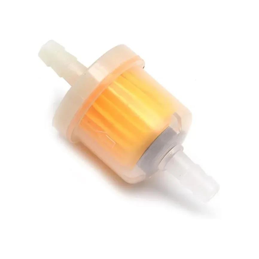 Universal 10Pcs/set 6mm Hose Motorcycle Petrol Gas Fuel Gasoline Oil Filter For Scooter Motorcycle Moped Scooter Dirt Fuel Filters5