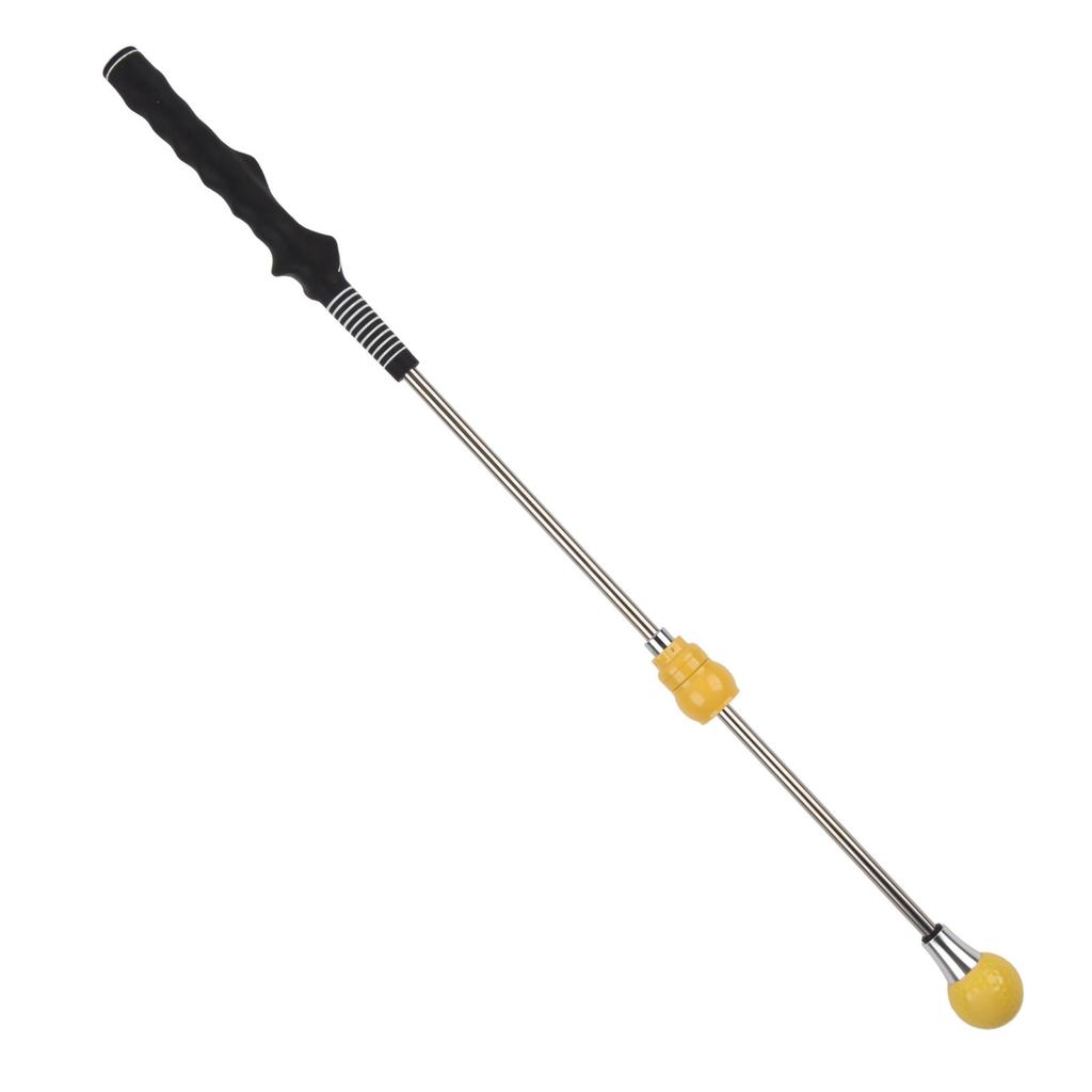 A195 Golf Swing Trainer Practice Stick Device Golfer Correct Posture Training Rod ToolYellow