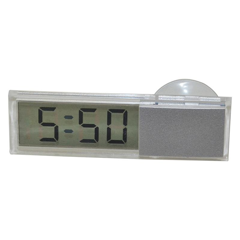 LCD-Display Digital Auto Uhr/Thermometer Temperatur Meter Gauge Mini Uhr