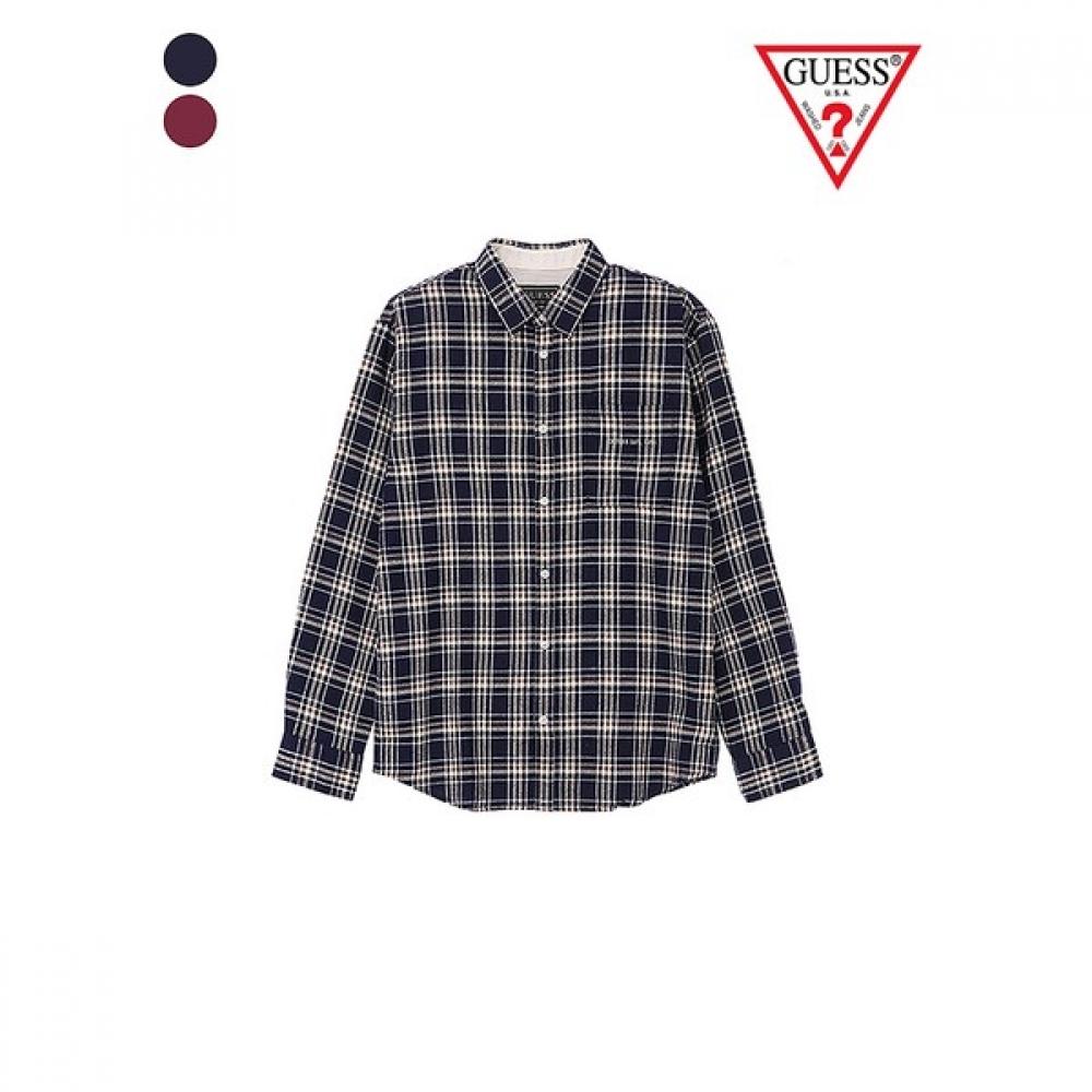 

Рубашка в клетку Guess Mm4w8290 NVY/XS