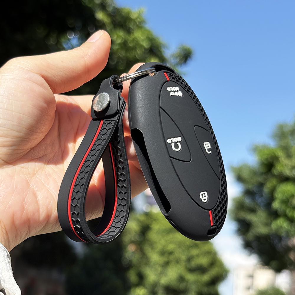 Silicone Car Key Case For Hyundai Kona Ev N-Line Tucson  Grandeur Gn7 Ioniq 6 Santa Fe Mx5 Garden Gl Remote Key Protect