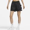Nike Women'ss Logo Print Woven Shorts Black DQ3355-010