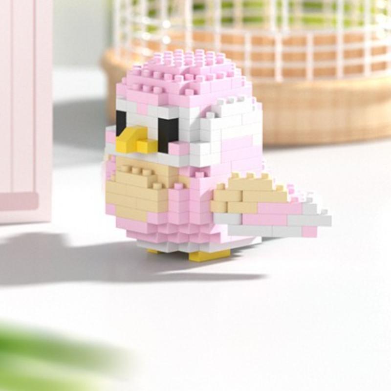 The Tiny Particle Parrot Cute Bird Series Of Building Blocks And Educational Toys Boys And Girls Children'S Day Gifts