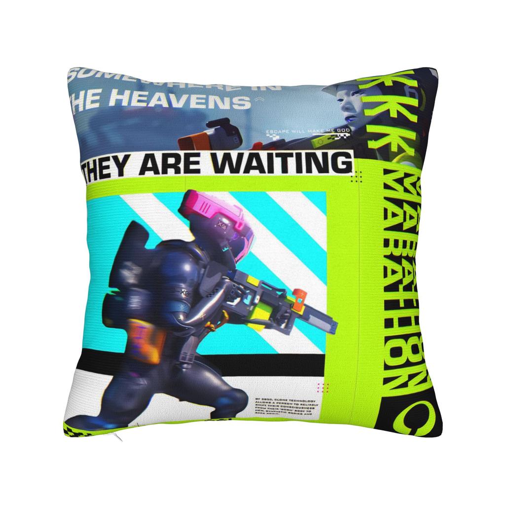 Game Marathon Pillow Cover Merch Soft Cushion Cover Decoration Throw Pillow Case Cover Sofa Multiple Sizes