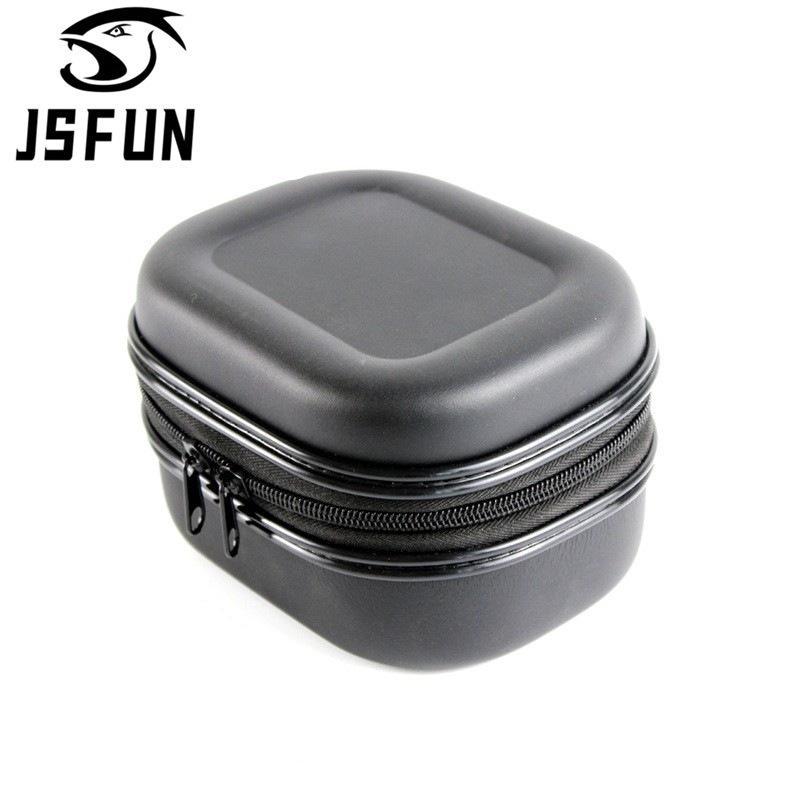 Waterproof Hard Shell Fishing Reel Lure Bag with PU Material for Reel Storage