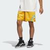 Adidas Select Drawstring Straight-Leg Shorts Men Bottoms Yellow IK9457