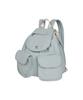 Lmr Floral Logo Light Two-Pocket Backpack Blue