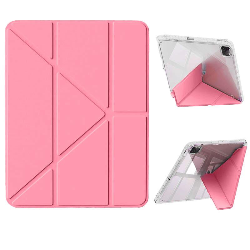 For IPad Protective Case, Y-Fold Air 11 Tablet Cover, Acrylic Deformable Pen Slot, Flip Cover With Sleep Function
