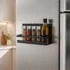 Magnetic Refrigerator Side Storage Rack for Kitchen Organization