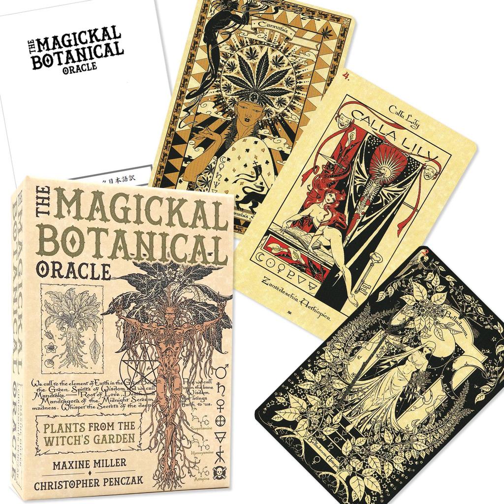 The Magickal Botanical Oracle Oracle Cards with Japanese Instructions (Authentic)