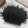 Ostrich Hair Cloth Edge 10-15Cm Clothing Accessories Diy Skirt Decoration Dress Neckline Cuffs Feathers