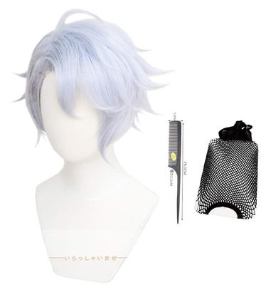 Cosplay Costume Comes with Special Net and Halloween Costume Wig, Accessory, Comb, (Azur Ashengrotto)