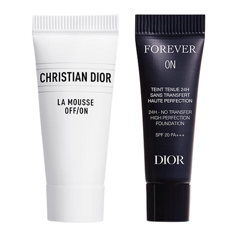 Набор пробников Dior Skincare & Foundation 0N