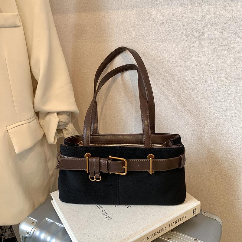 

Underarm bag women s new trendy fashion retro shoulder bag commuter hand bag crossbody underarm bag чёрный