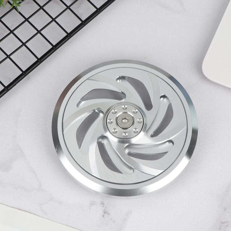 Universal Motorcycle Rotating Cooling Fan Cover Cnc Engine Protector Radiator Guard Cover For Dirtbikes Scooter Accessories
