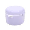 Orthodontic Retainer Storage Box Soaking Invisible Teeth Denture Cleaning Tooth Storage Portable Belt Storage Case