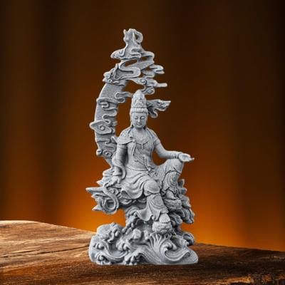 Guan Yin Statue Kuanyin Figurine Feng Shui Chinese Decoration Collectible for Table Centerpieces