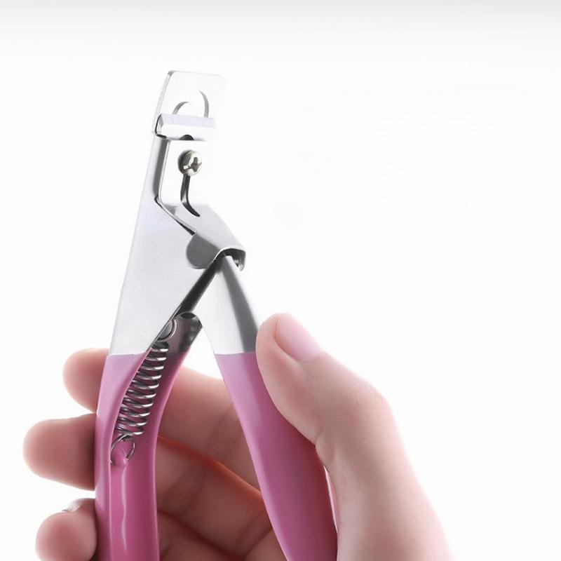 1Pc  Special Nail Cuts, U-shaped Scissors, DIY French Nails, Fake Nail Clippers, Upgraded Nail Clippers
