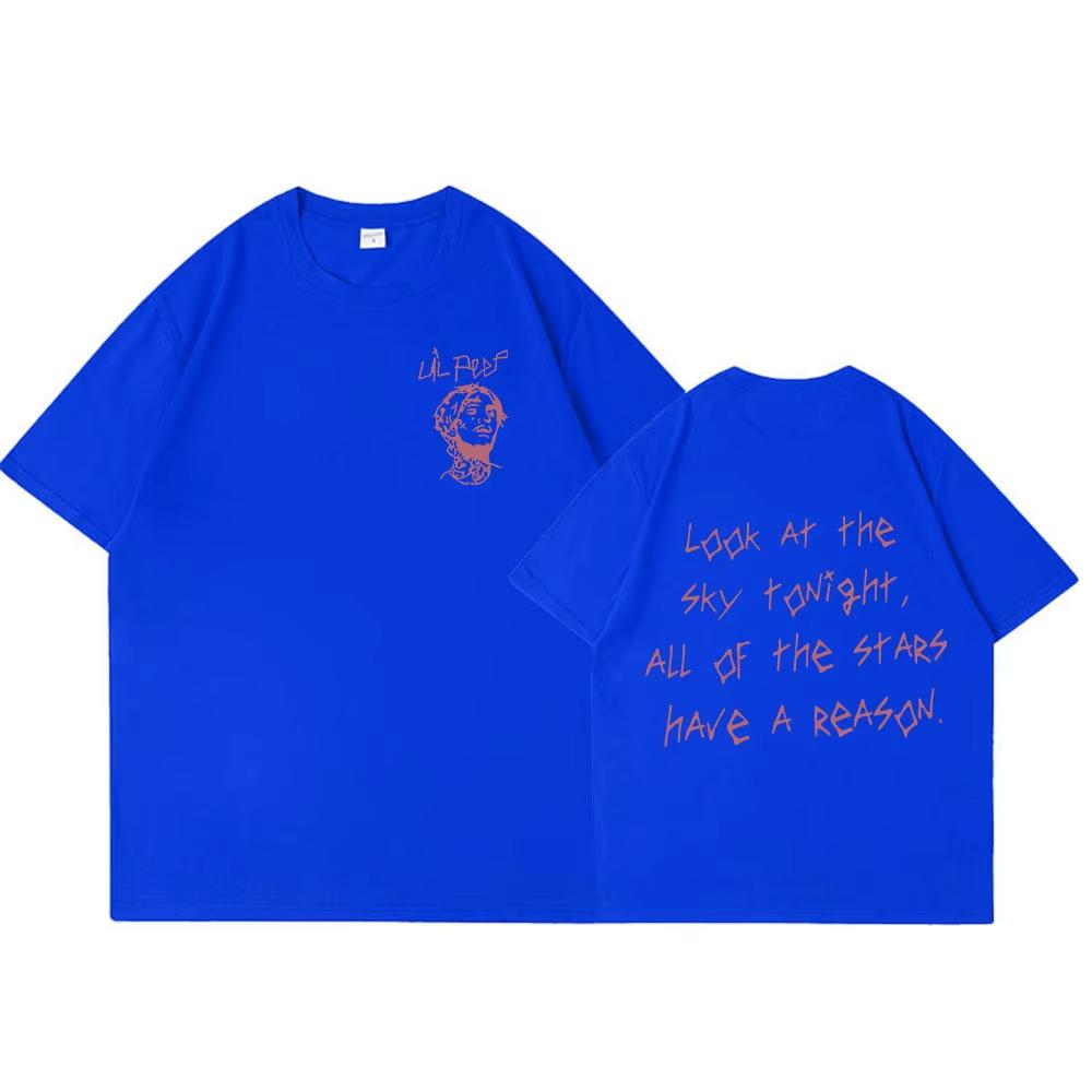 Rapper Lil Peep Tour Concert Graphic T Shirt Unisexs Unisex Fashion Hip Hop Short Sleeve Tshirt Oversized Unisex Cotton Breathable
